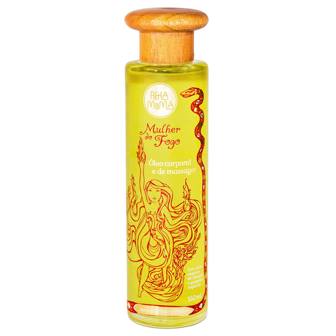 Óleo Corporal Mulher do Fogo